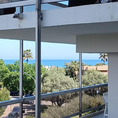 Juan Les Pins Tanit Studio Climatise Vue Sur Mer Piscine Αντίμπ Εξωτερικό φωτογραφία