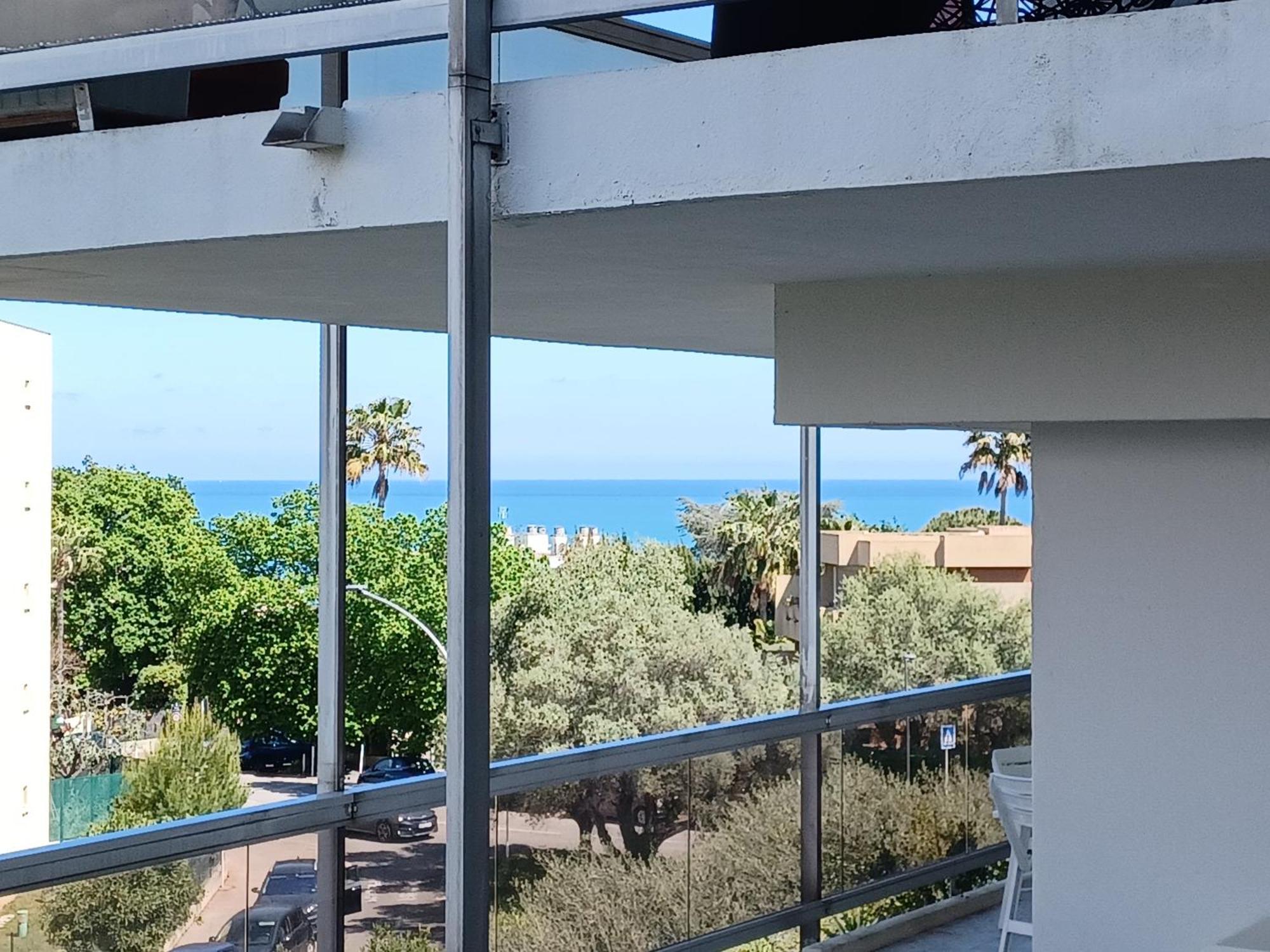 Juan Les Pins Tanit Studio Climatise Vue Sur Mer Piscine Αντίμπ Εξωτερικό φωτογραφία